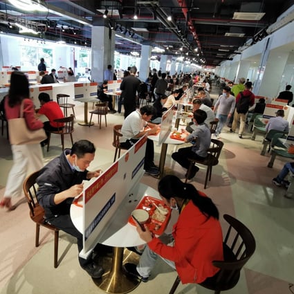 The provincial Human Resources and Social Security Department of Guangdong said over 6.08 million migrant workers had returned to work, although efforts have largely been focused on larger companies, with smaller firms continuing to struggle. Photo: Xinhua