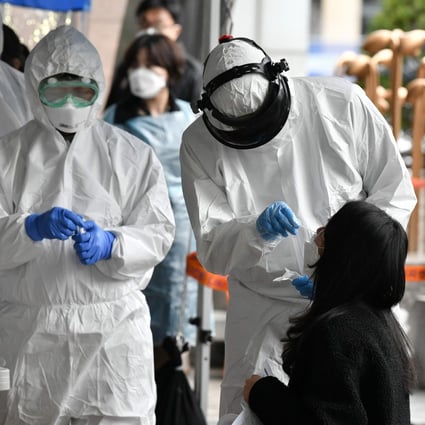 Some people are unable to provide a sputum, or phlegm, sample for testing. Photo: AFP