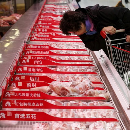 A supermarket in Beijing. Consumer spending contributed to more than 57 per cent of China’s GDP growth in 2019. Photo: Reuters