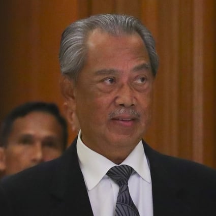 Malaysia’s Prime Minister Muhyiddin Yassin arrives for a press conference in Putrajaya, Malaysia. Photo: EPA