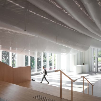 Hong Kong-based Atelier Nuno won a global award for their redesign of HKU’s medical faculty lobby. Photo: Edmon Leong