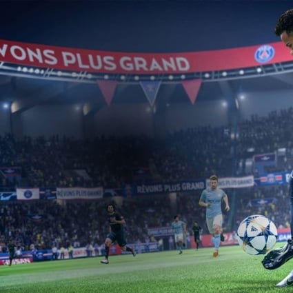 Neymar of PSG in action on the Fifa 20 video game, made by EA Sports. Photo: EA Sports