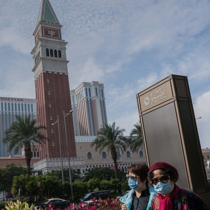 Macau has been praised in Hong Kong for its ban on all foreign tourists since last Wednesday, a move which was later followed by Singapore, Taiwan and Hong Kong. Photo: Bloomberg