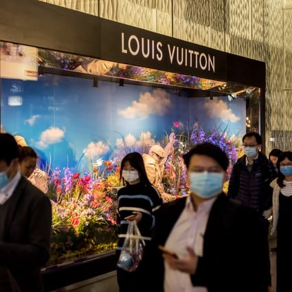 LVMH, parent of Louis Vuitton, Dior, Marc Jacobs, Givenchy and Celine, has also directed its perfume and make-up facilities in France to produce hydroalcoholic gel, which it plans to donate. Photo: Bloomberg