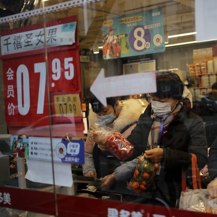 Many small businesses in China are facing a cash crunch as customers stay away due to coronavirus fears, but they still have to pay wages and rent. Photo: EPA-EFE