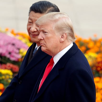 Chinese President Xi Jinping and his US counterpart Donald Trump, who has simultaneously praised Xi while demonising the government he leads. Photo: Reuters