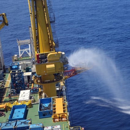 China conducted its first operation to extract natural gas from gas hydrates in the South China Sea in 2017. Photo: Reuters