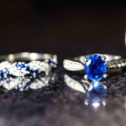 Vintage white, gold and blue stone rings. Jewellery resold online today that can fetch a high price, especially if it is from an established brand or vintage. Several factors affect pricing, experts say. Photo: Shutterstock