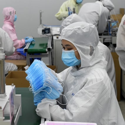 Beijing has tightened its rules on the export of medical supplies amid criticism from some European buyers. Photo: Xinhua