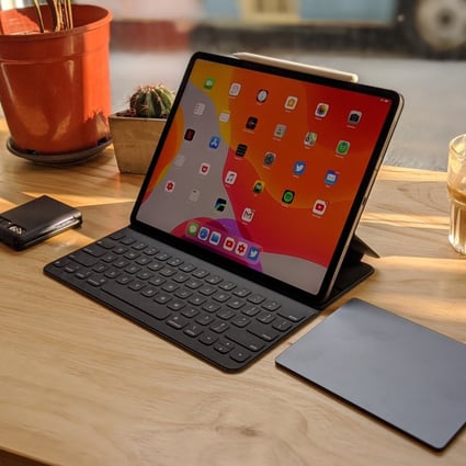The iPad Pro 2020, when paired with Apple Smart Keyboard and Magic Trackpad 2, delivers an experience very similar to a laptop. Photo: Ben Sin