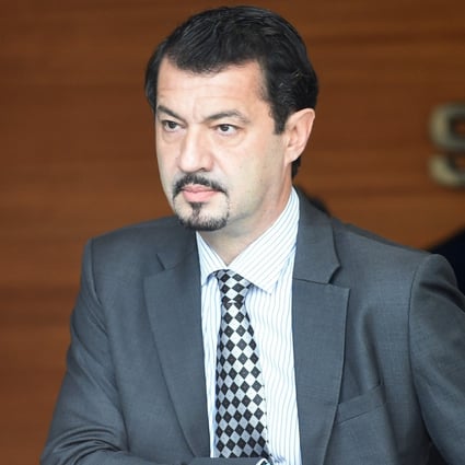 Former Petrosaudi director and 1MDB whistle-blower Xavier Justo has left Malaysia for Switzerland. He is pictured here in 2018 as he arrived to give a statement at the Malaysian Anti-Corruption Commission (MACC) office in Putrajaya. Photo: AFP