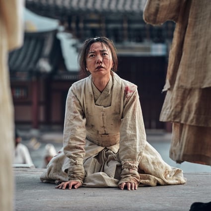 Bae Doo-na in a still from Kingdom, now streaming on Netflix. Photo: Handout