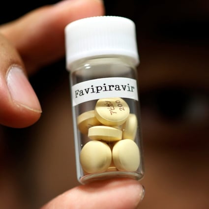 Avigan – favipiravir is the generic name – a drug approved as an anti-influenza drug in Japan and developed by drug maker Toyama Chemical Co, a subsidiary of Fujifilm Holdings Co. Photo: Reuters