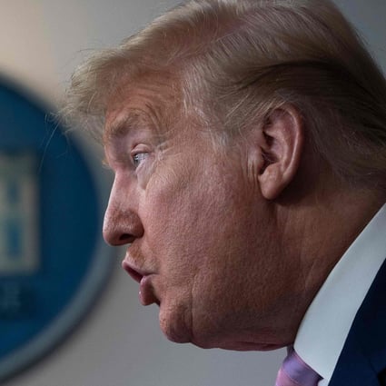 US President Donald Trump: ‘I may take it, OK? I may take it’. Photo: AFP