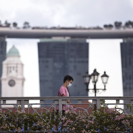 A view of Singapore’s Marina Bay Sands. The country’s economy has been battered by the coronavirus. Photo: EPA-EFE