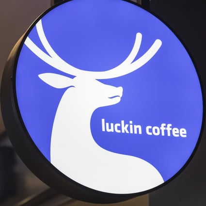 Luckin Coffee has suspended its chief operating officer for alleged misconduct. Photo: Bloomberg