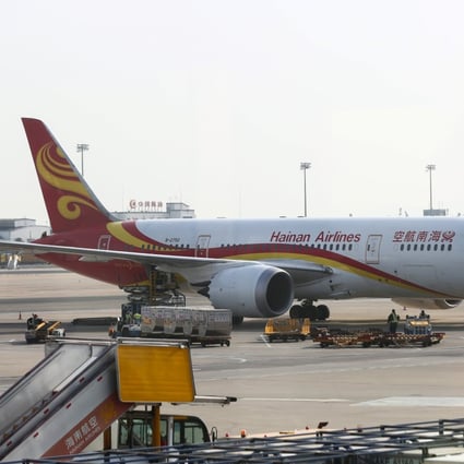 A Hainan Airlines aircraft sits on the tarmac at the airport in Beijing. Photo: Reuters