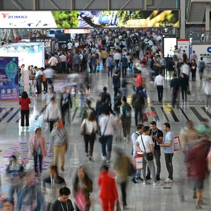 The Canton Fair is China’s oldest and largest trade expo. Photo: Xinhua