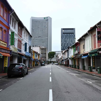 Singapore ordered all non-essential business to close on April 7, 2020. Photo: AFP