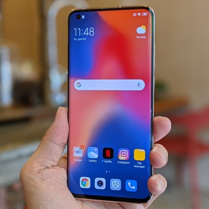 The Mi 10 Pro is Xiaomi’s first true premium flagship phone, and has a 6.67-inch screen that refreshes at 90Hz. Photo: Ben Sin