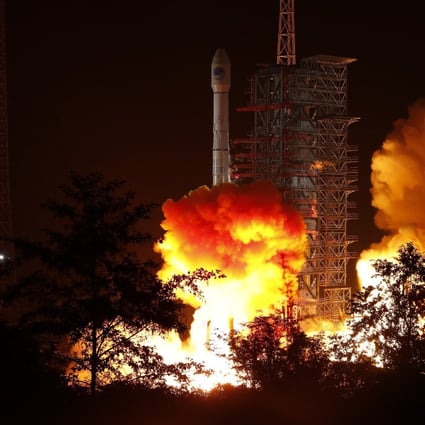 A Long March-3B carrier rocket blasts off from the Xichang Satellite Launch Centre in Sichuan province in November. A similar launch on Thursday ended in failure. Photo: Xinhua