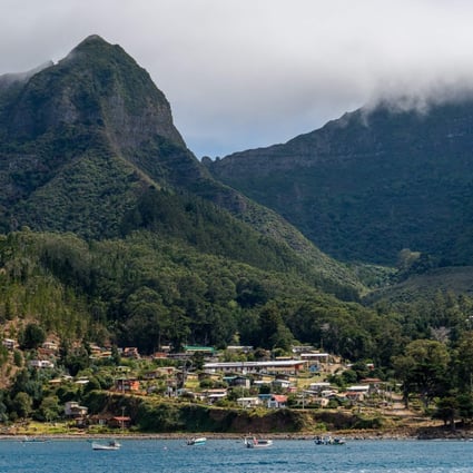 A view of Robinson Crusoe Island, off the coast of Chile, one of the remote locations that have been quarantined to curb the spread of the novel coronavirus. Photo: AFP