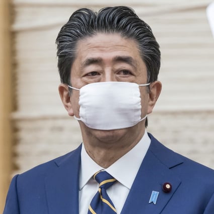 Japan’s Prime Minister Shinzo Abe speaks at a press conference on April 7, 2020. Photo: ZUMA Wire/dpa
