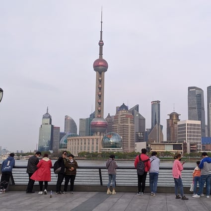 Tourists in Shanghai. Photo: Xinhua