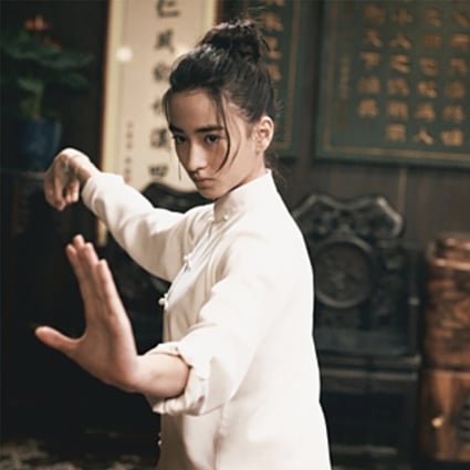Vanda Margraf in a still from Ip Man 4. She learned tai chi for her role.