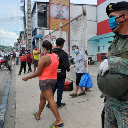 Ecuador has one of the highest infection rates in Latin America. Photo: AFP