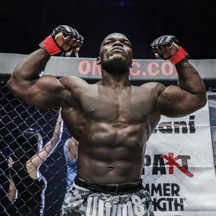 Alain ‘The Panther’ Ngalani prepares for battle. Photo: ONE Championship