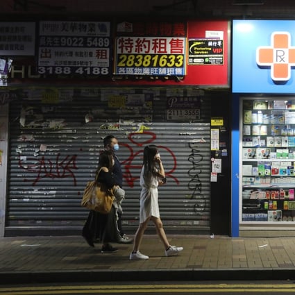 Many of Hong Kong’s small and medium companies have had to shut shop because of the Covid-19 pandemic. Photo: Felix Wong