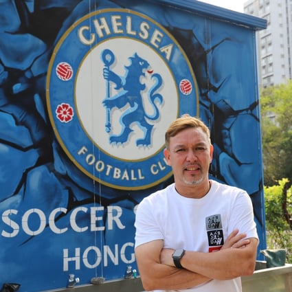 Leslie Santos faces a major challenge to keep his Chelsea FC Soccer School Hong Kong afloat during the Covid-19 pandemic. Photo: Chan Kin-wa