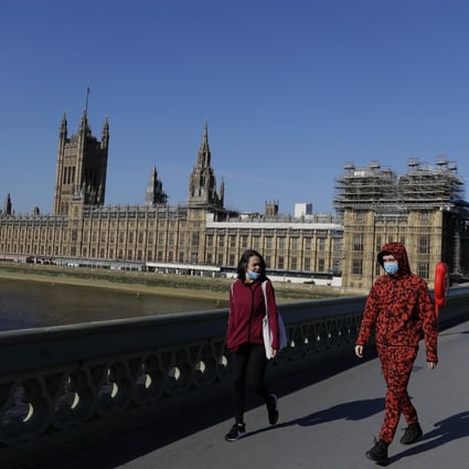 Britain has extended the lockdown to help curb the spread of coronavirus. The restrictions imposed by the UK government are expected to hit the economy badly in the second quarter. Photo: AP Photo