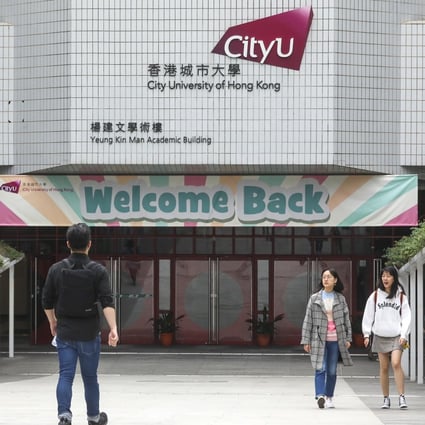 City University in Kowloon Tong reopens for the start of the second term on January 13. Following the Covid-19 outbreak, the university was quick to adopt real-time, on-schedule online learning. Photo: Felix Wong