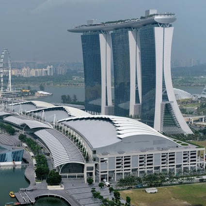 A view of Singapore, including the Marina Bay Sands hotels and casino, on January 17, 2012. Photo: Agence France-Presse
