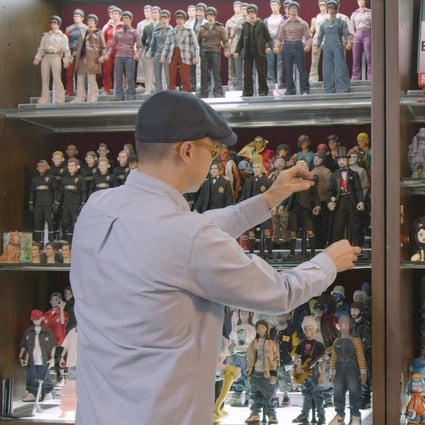 Hong Kong artist and toy designer Eric So in his studio. He narrates a two-part video series, Made in Hong Kong, about toy design and production launched by auctioneer Phillips. Photo: Courtesy of Eric So and Phillips Hong Kong