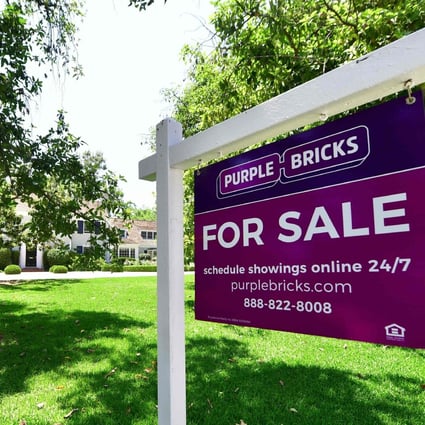 The US saw a sharp rise in the number of property deals falling through in March. Photo: AFP