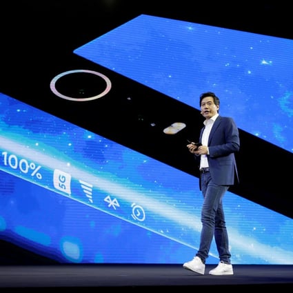 Xiaomi founder and CEO Lei Jun attends the launch event of the Xiaomi Mi MIX Alpha surround display 5G concept smartphone in Beijing, September 24, 2019. Photo: Reuters