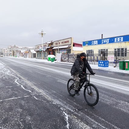 Heilongjiang province is now the focal point of China’s second wave of coronavirus infections. Photo: Xinhua