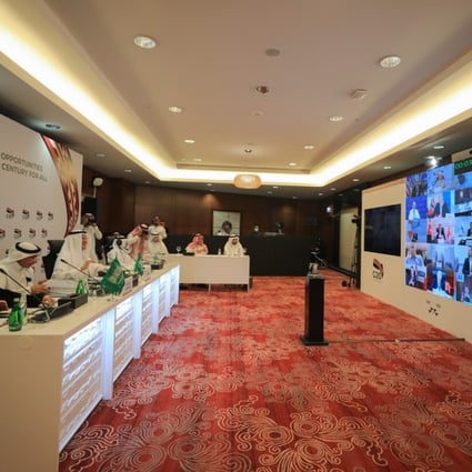 In addition to the leaders’ summit at the end of March, Saudi Arabia had already organised a slew of virtual conferences involving G20 ministers of health, trade, finance, agriculture and labour. Photo: Xinhua