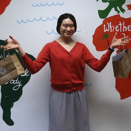 Cherry Kwan, who works with Watermark Community Church in Hong Kong’s western district, has been coordinating care packages to elderly homes and distributing face masks to the disadvantaged. Photo: Jonathan Wong