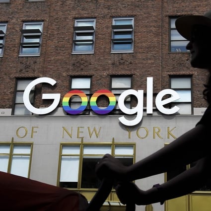 Alphabet shares surged after first-quarter results and upbeat executive comments showed the company’s cloud and YouTube businesses kept growing in the midst of the Covid-19 pandemic. Photo: AFP