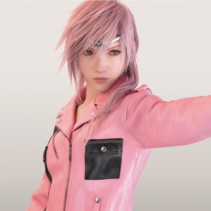 Lightning, the heroine of video game Final Fantasy XIII, was used to promote Louis Vuitton’s spring/summer 2016 collection. Photo: Louis Vuitton