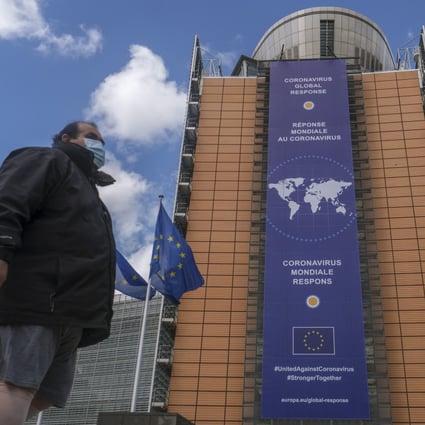 The European Commission is hosting a virtual summit where leaders are expected to pledge US$8.2bn to fund vaccine research and distribution. Photo: EPA-EFE