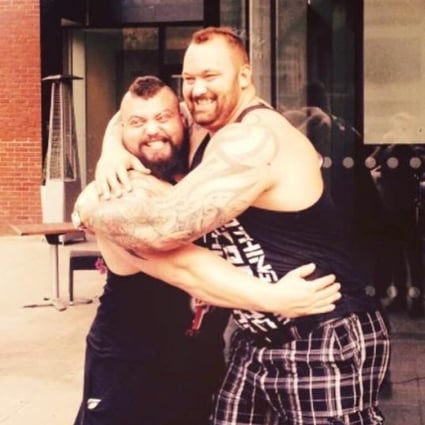Eddie Hall and Hafthor Bjornsson are set to fight in the ring. Photo: Eddie Hall/Facebook