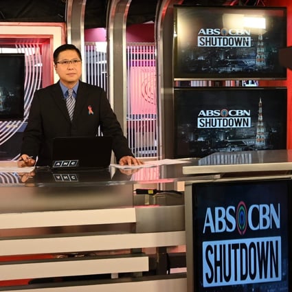 The ABS-CBN network was forced off the air on Tuesday. Photo: AFP