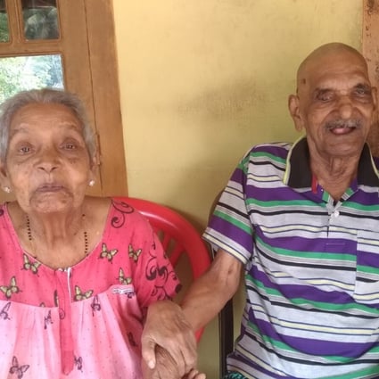Abraham Thomas, 93, and his wife, Mariyamma, 88. Photo: Handout