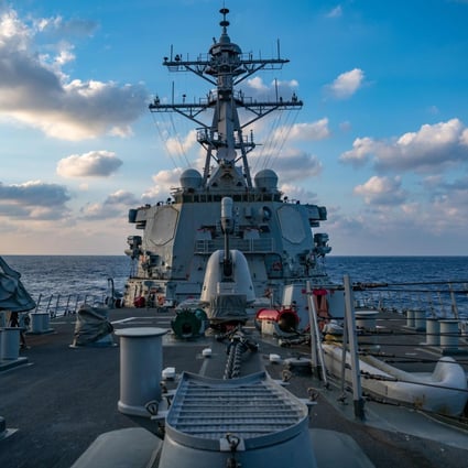 The US Navy conducted four freedom of navigation operations in the South China Sea in the first four months of 2020. Photo: AFP