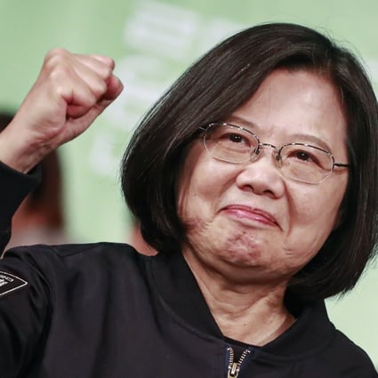 Tsai Ing-wen’s refusal to accept the one-China principle since she became president in 2016 has angered Beijing. Photo: EPA-EFE
